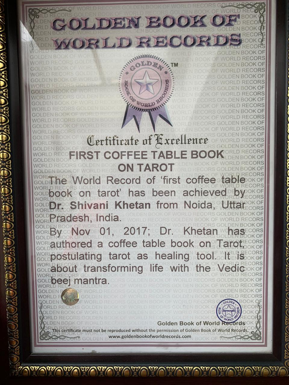 Golden book of world record